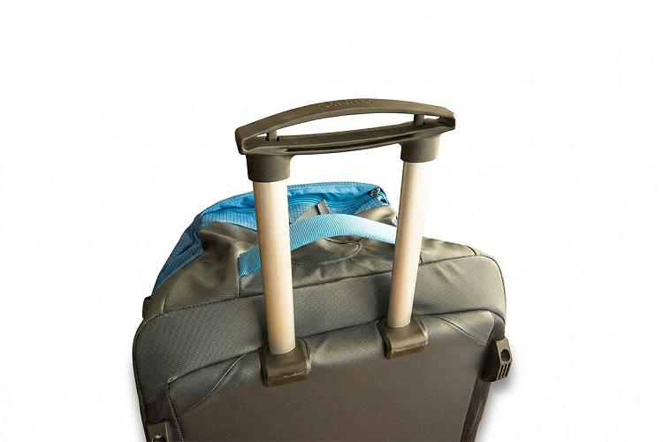 Large poignée téléscopique du sac de voyage Osprey Transporter Wheeled Duffel 120 Large poignée téléscopique du sac de voyage Osprey Transporter Wheeled Duffel 120