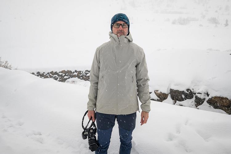 Veste coupe vent Odlo Essentials 2.5L dans les Pyrénées Veste coupe vent Odlo Essentials 2.5L dans les Pyrénées