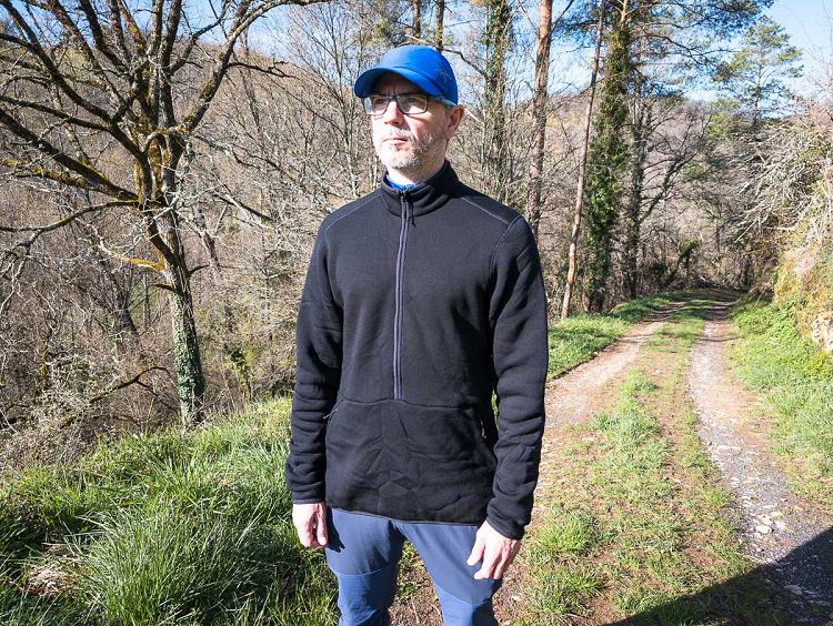 Pull Odlo Pull demi-zippé unisexe en laine mérinos AirWool Pull Odlo Pull demi-zippé unisexe en laine mérinos AirWool