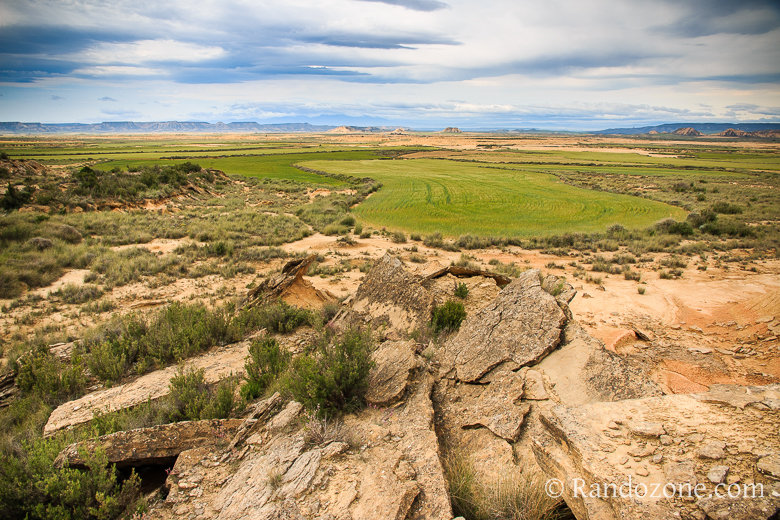 Randonnée en boucle à la Piskerra Randonnée Piskerra dans le désert des Bardenas