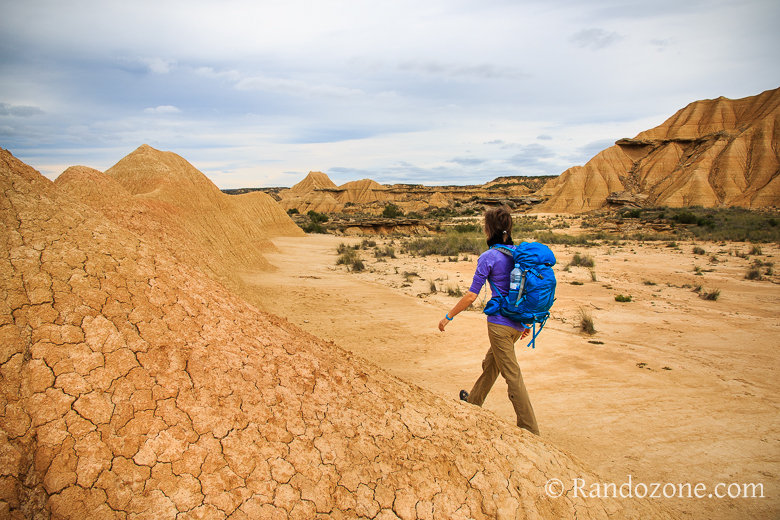 Randonnée en boucle à la Piskerra Randonnée Piskerra dans le désert des Bardenas