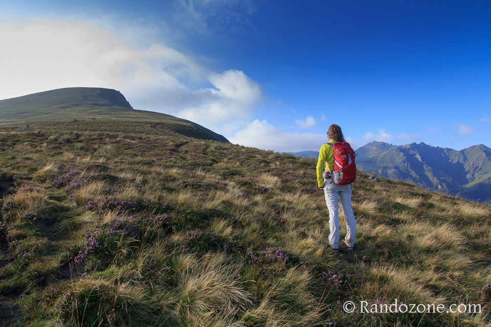 Randonnée sur les crêtes du Sancy