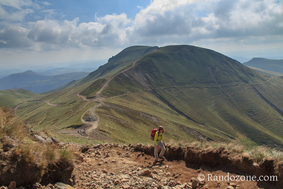 Randonnée sur les crêtes du Sancy