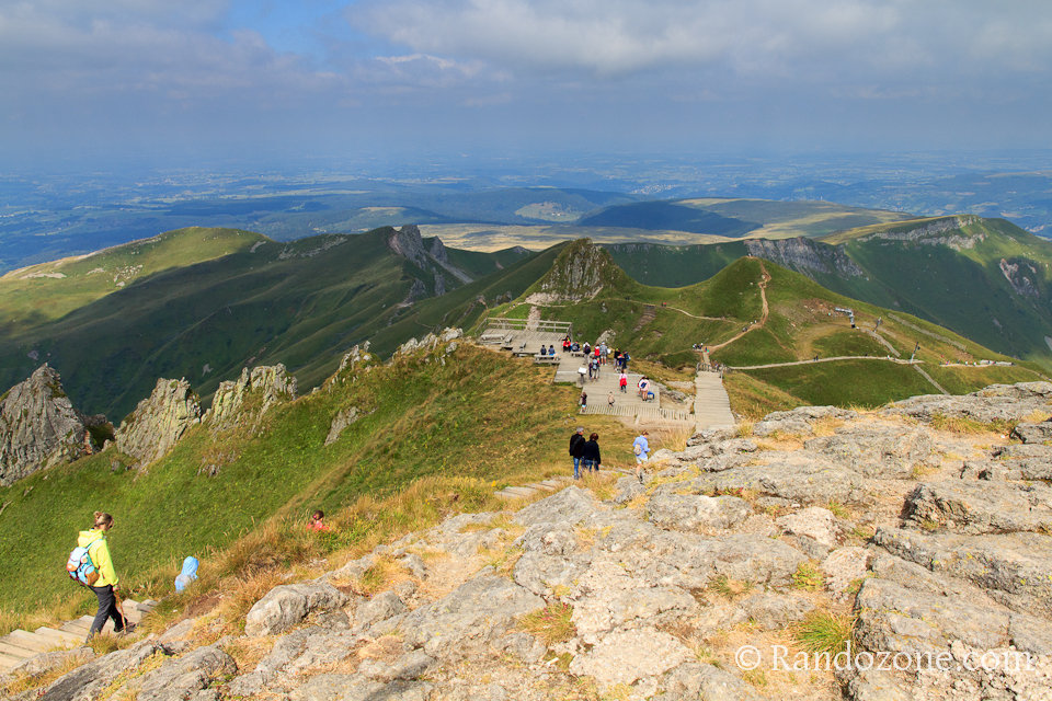 Randonnée sur les crêtes du Sancy