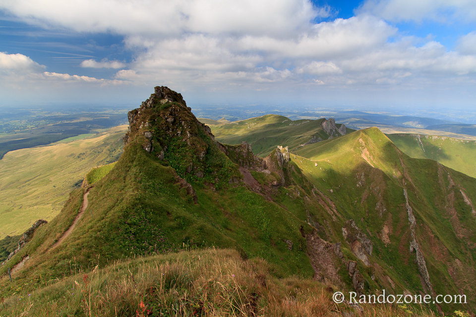 Randonnée sur les crêtes du Sancy