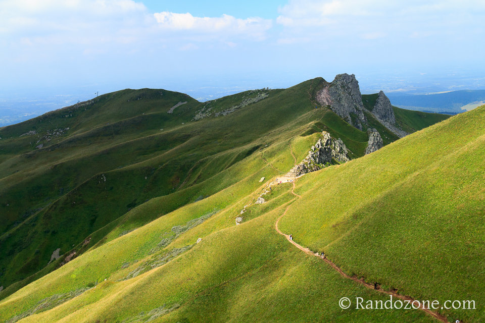 Randonnée sur les crêtes du Sancy