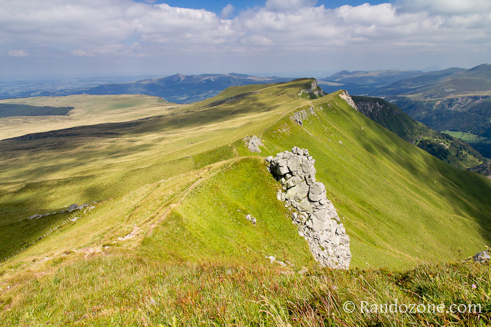 Randonnée sur les crêtes du Sancy