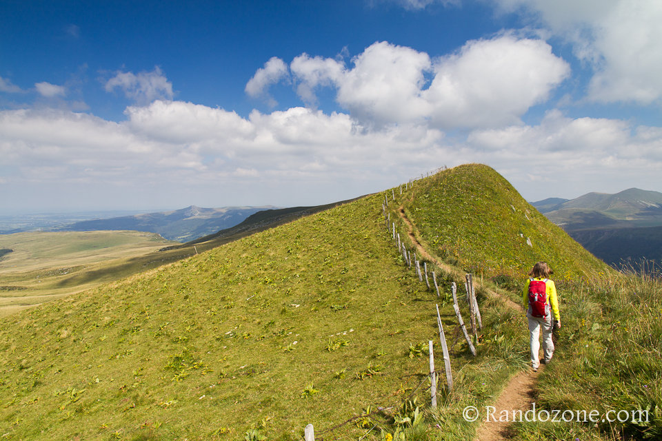 Randonnée sur les crêtes du Sancy