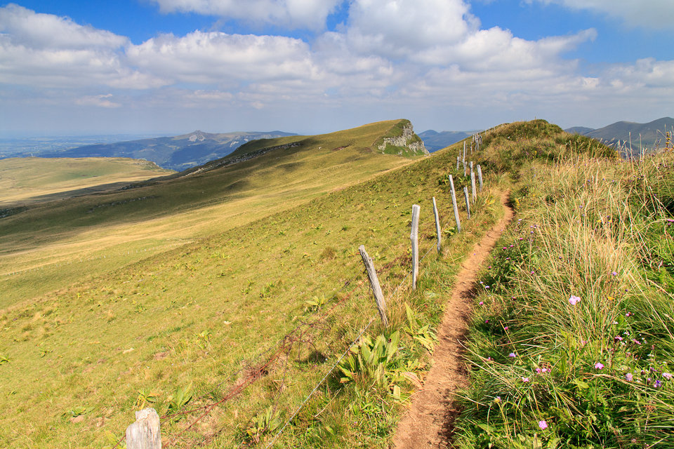 Randonnée sur les crêtes du Sancy