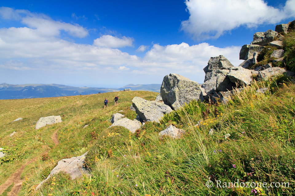 Randonnée sur les crêtes du Sancy