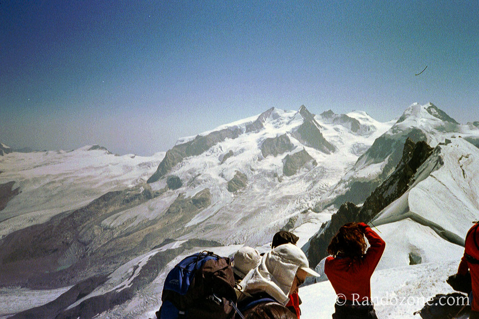 Sommet ouest du Breithorn 4164 m Sommet ouest du Breithorn 4164 m