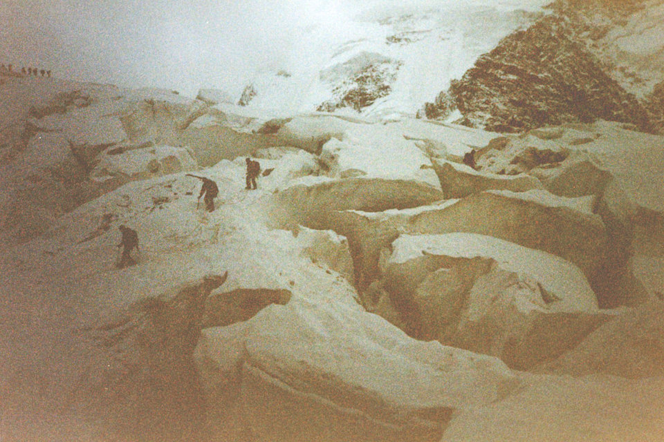 Le Grentzgletchler dans le mauvais temps Le Grentzgletchler dans le mauvais temps
