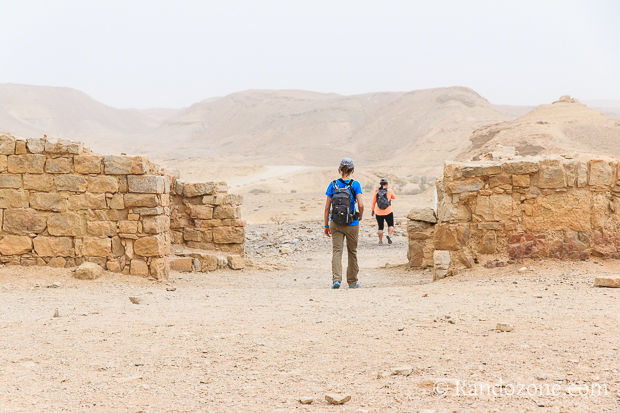 Randonnée dans le désert de Néguev
