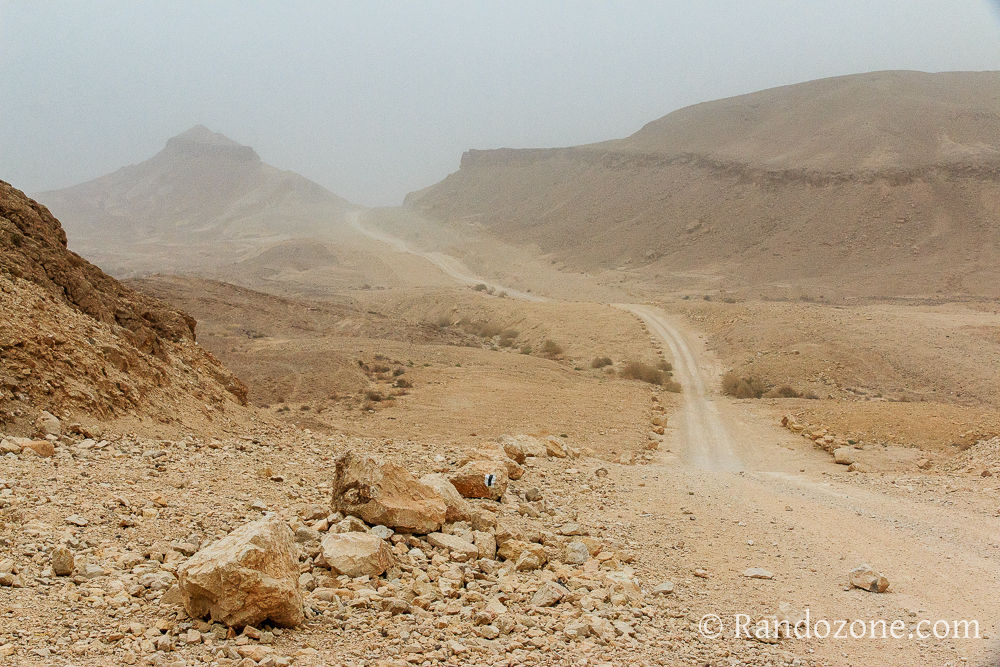 Randonnée dans le désert de Néguev en Israël