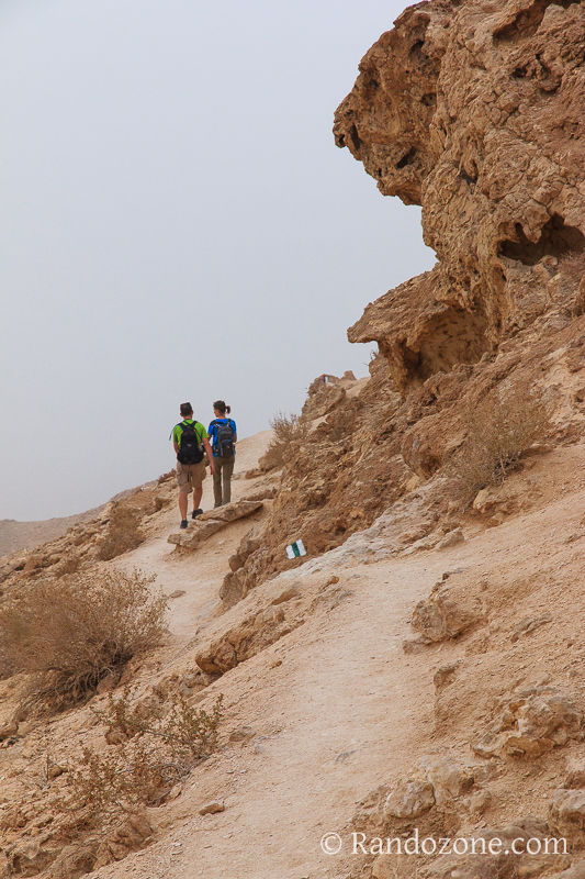 Randonnée dans le désert de Néguev en Israël