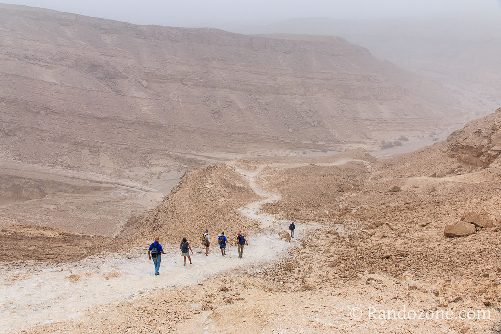 La descente commentce