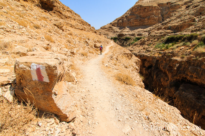 Randonnée dans le Wadi Qelt