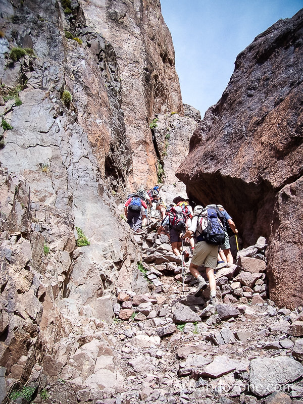 Tour du Toubkal au Maroc en 2005 Tour du Toubkal au Maroc en 2005