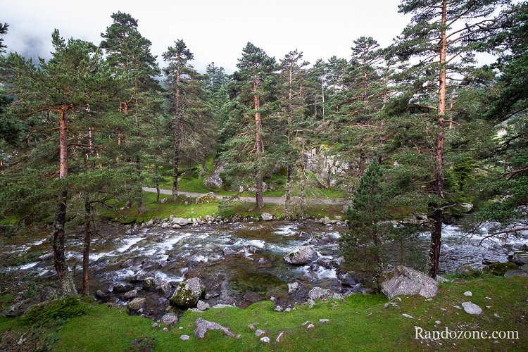 Pont d'Espagne au dessus de Cauterets