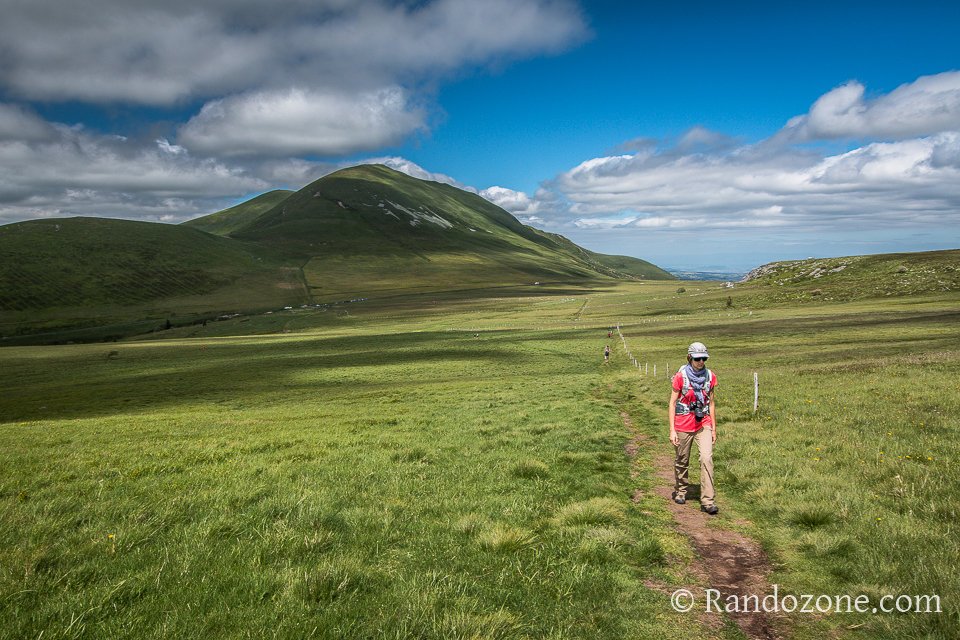 Sentier assez facile au début Sentier assez facile au début