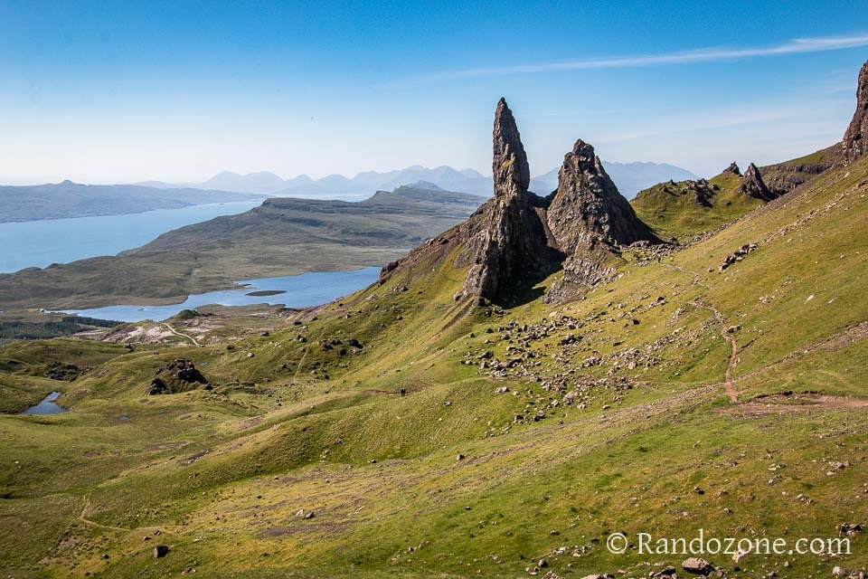Au niveau du Old Man of Storr Au niveau du Old Man of Storr