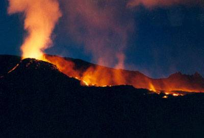 Réunion : Volcan en éruption Réunion : Volcan en éruption