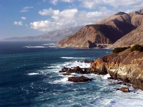 Etats-Unis : Big Sur Pont Etats-Unis : Big Sur Pont