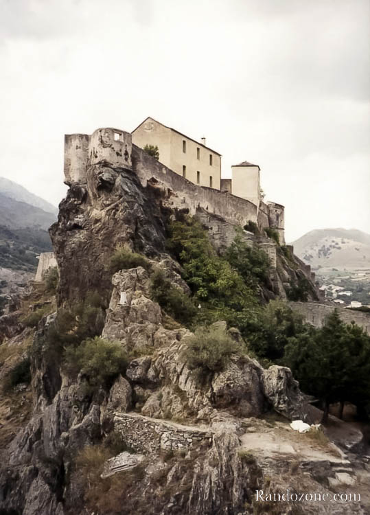 Corse : Citadelle de Corte en Corse Corse : Citadelle de Corte en Corse