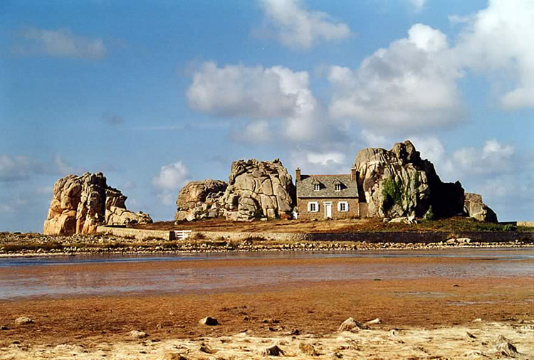 France : Maison célèbre en Bretagne France : Maison célèbre en Bretagne
