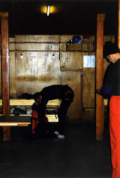 France : Préparation pour monter au Mont Blanc France : Préparation pour monter au Mont Blanc