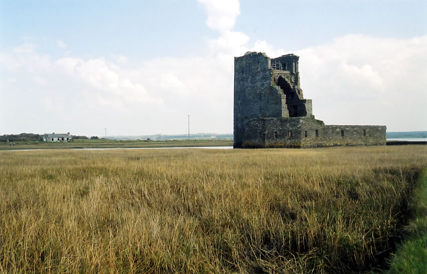 Irlande : Ruine d'un château Irlande : Ruine d'un château