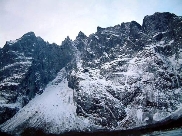 Norvège : Trollwall Norvège : Trollwall