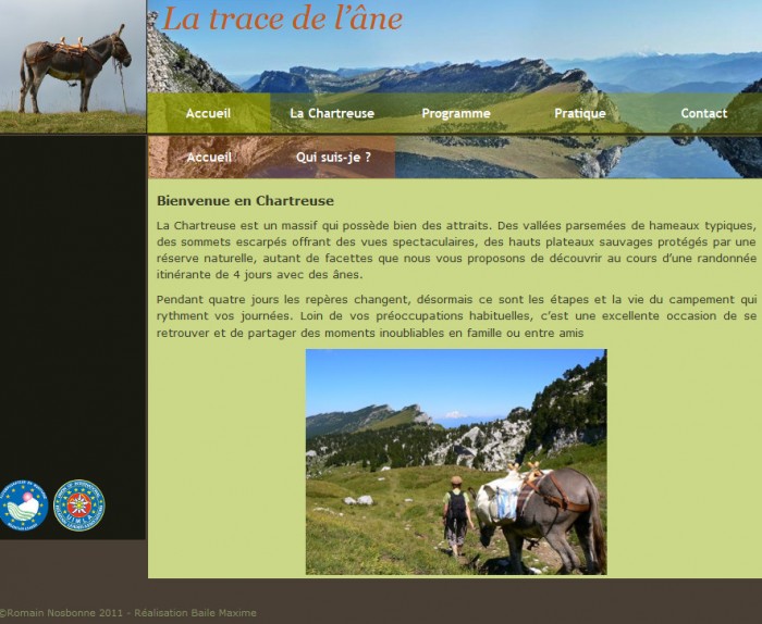 La trace de l'âne La trace de l'âne